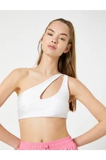 Koton Sports Bra with Window Detail and Cups