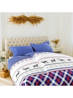 Edoti Xmass 2D flannel bedding A776