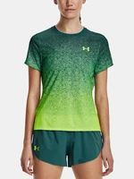 Under Armour Tričko UA Rush Cicada Shortsleeve-GRN - Dámské