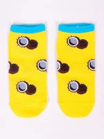 Yoclub Unisex's Ankle Cotton Socks Patterns Colors SK-86/UNI/05