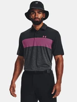 Under Armour Polo T-Shirt UA Playoff 3.0 Stripe Polo-BLK - Men