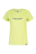 Women's functional T-shirt Hannah SAFFI II sunny lime