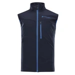 Men's softshell vest ALPINE PRO SHILEM new navy