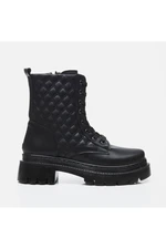 Yaya by Hotiç Black Women's Pedestrian Flat Boots