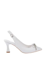 Yaya by Hotiç Women's White Stilettos. 01MY268710A900