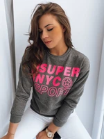 Women's Sweatshirt NYC dark gray Dstreet z