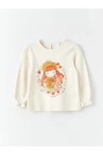 LC Waikiki Crew Neck Long Sleeved Baby Girl T-Shirt