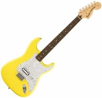 Fender  Limited Edition Tom Delonge Stratocaster Graffiti Yellow Guitare électrique