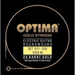 Optima 2028-M 24K Gold Electrics Struny do gitary elektrycznej