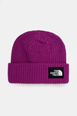 Čepice The North Face SALTLINED BEANIE fialová barva, z husté pleteniny, NF0A7WG81I71