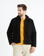 Celio Denim Jacket Sherpa Cudensherp - Mens