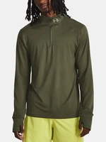 Under Armour T-Shirt QUALIFIER RUN 1/4 ZIP-GRN - Men