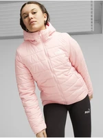 Women's Pink Winter Quilted Jacket Puma Ess Padded - Women