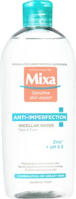 MIXA Anti-Imperfection micelární voda pro smíšenou a mastnou citlivou pleť, 400 ml