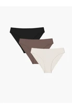 LC Waikiki Plain Bikini Panties 3 Pack