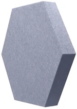 Mega Acoustic HexaPET 5 cm Light Gray Pannello in schiuma assorbente