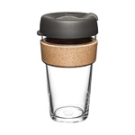 Czarno-brązowy kubek podróżny 454 ml Brew Cork Nitro L – KeepCup