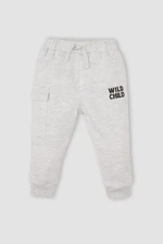 DEFACTO Baby Boy Printed Elastic Waist Tracksuit Bottoms