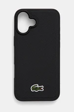 Obal na telefon Lacoste iPhone 16 Plus 6.7 černá barva, LCHMP16MPVCK