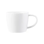 Biały porcelanowy kubek do espresso Mikasa Ridget, 0,1 l