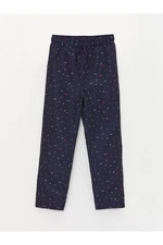 LC Waikiki Lw - Elastic Waist Patterned Fleece Lined Girls Trousers