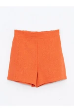 LC Waikiki Basic Girls' Shorts with Elastic Waist