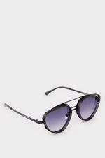 DEFACTO Women's Oval Metal Sunglasses