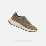 Beige women's sneakers Geox Cristael - Women's