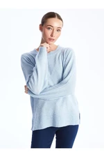 LC Waikiki Crew Neck Plain Long Sleeve Women's Knitwear Sweater