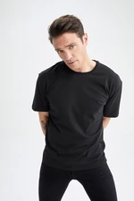 DEFACTO Oversize Fit Crew Neck Short Sleeve 100 Cotton T-Shirt