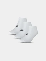 Women's Casual Ankle Socks (5pack) 4F - White