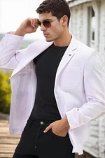 C9059 DEWBERRY MEN'S JACKET-LIGHT WHITE