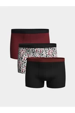 LC Waikiki Standard Mold Flexible Fabric Men's Boxer 3-Piece