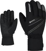 Ziener Gunar GTX Black/Magnet 8 Guantes de esquí