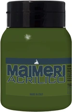 Maimeri Acrilico Vopsea acrilică Olive Green 331 500 ml 1 buc