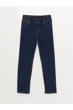 LC Waikiki Slim Fit Boyfriend Fleece Lined Jeans with Elastic Waist.