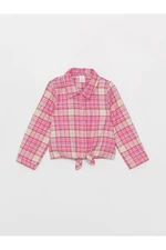 LC Waikiki Long Sleeve Plaid Patterned Baby Girl Shirt