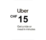 Uber 15 CHF CH Gift Card