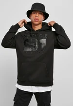 Southpole Hoody with PU appliqué black