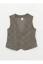 LC Waikiki V Neck Patterned Baby Boy Vest