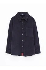 LC Waikiki Comfort Fit Velvet Boys' Shirt