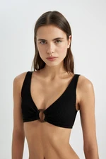 DEFACTO Fall in Love Regular Fit Wrap Bikini Top