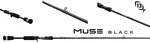 13 fishing prut muse black casting 2,13 m 15-40 g