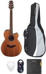 Takamine GN20CE-NS SET 2 Natural Satin Guitare Jumbo acoustique-électrique