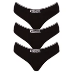 Diesel Panties - UFPN-OXYS-THREEPACK UNDERPANTS black