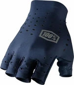 100% Sling Bike Short Finger Gloves Navy XL Kesztyű kerékpározáshoz