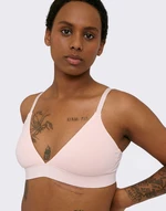 Organic Basics Core Triangle Bra Rose Pink M