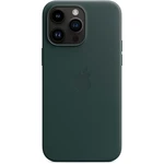 Apple kožený kryt Leather Case MagSafe pro Apple iPhone 14, forest green