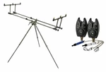 ZFISH Tripod Elite 3 Rods + 2x Alarm VX2 + 2x Indicator Suport lansetă, rodpod