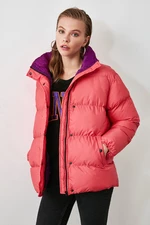 Trendyol Pink Snap Detailed Inflatable Jacket